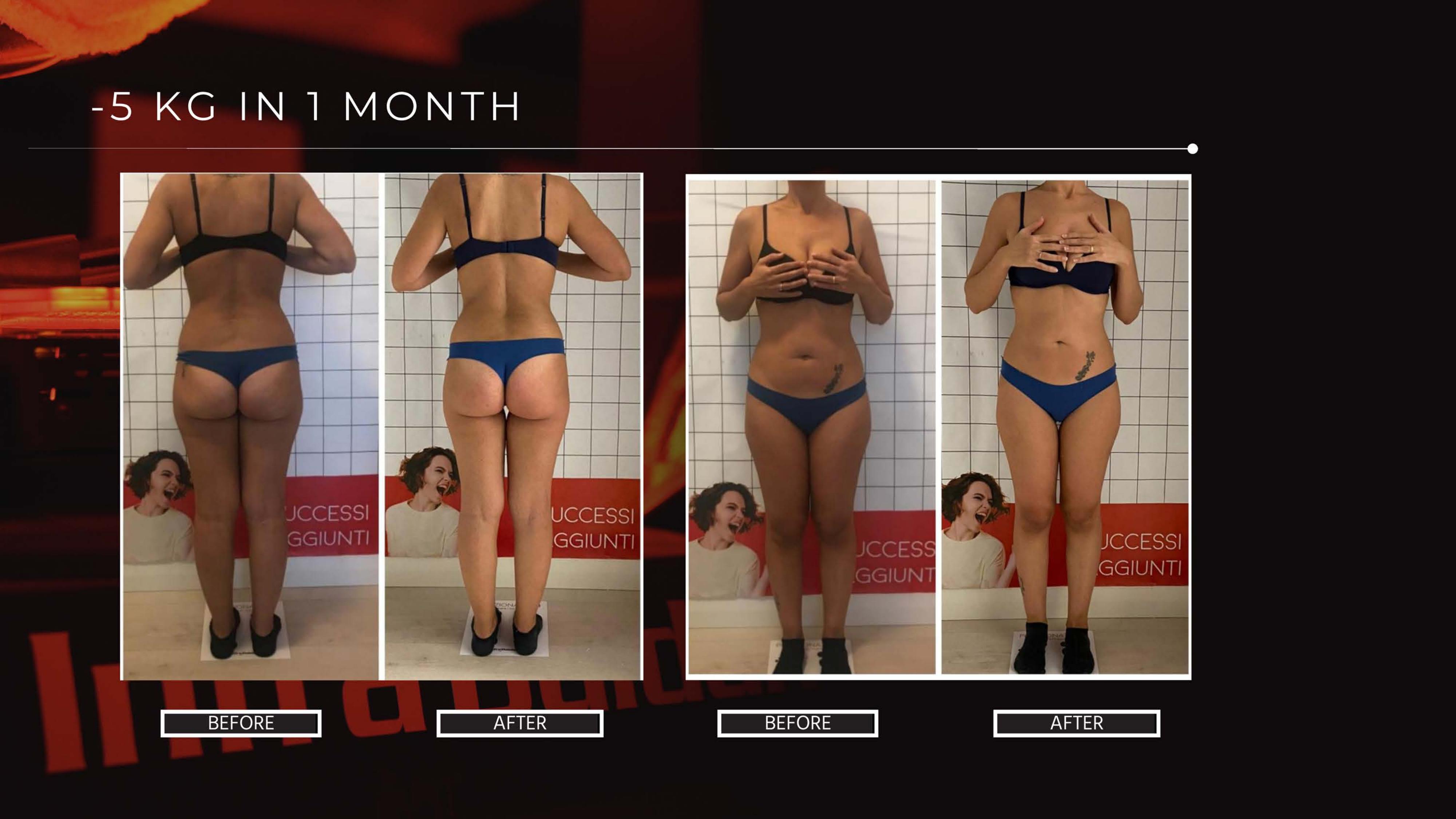 Client body composition transformation 6