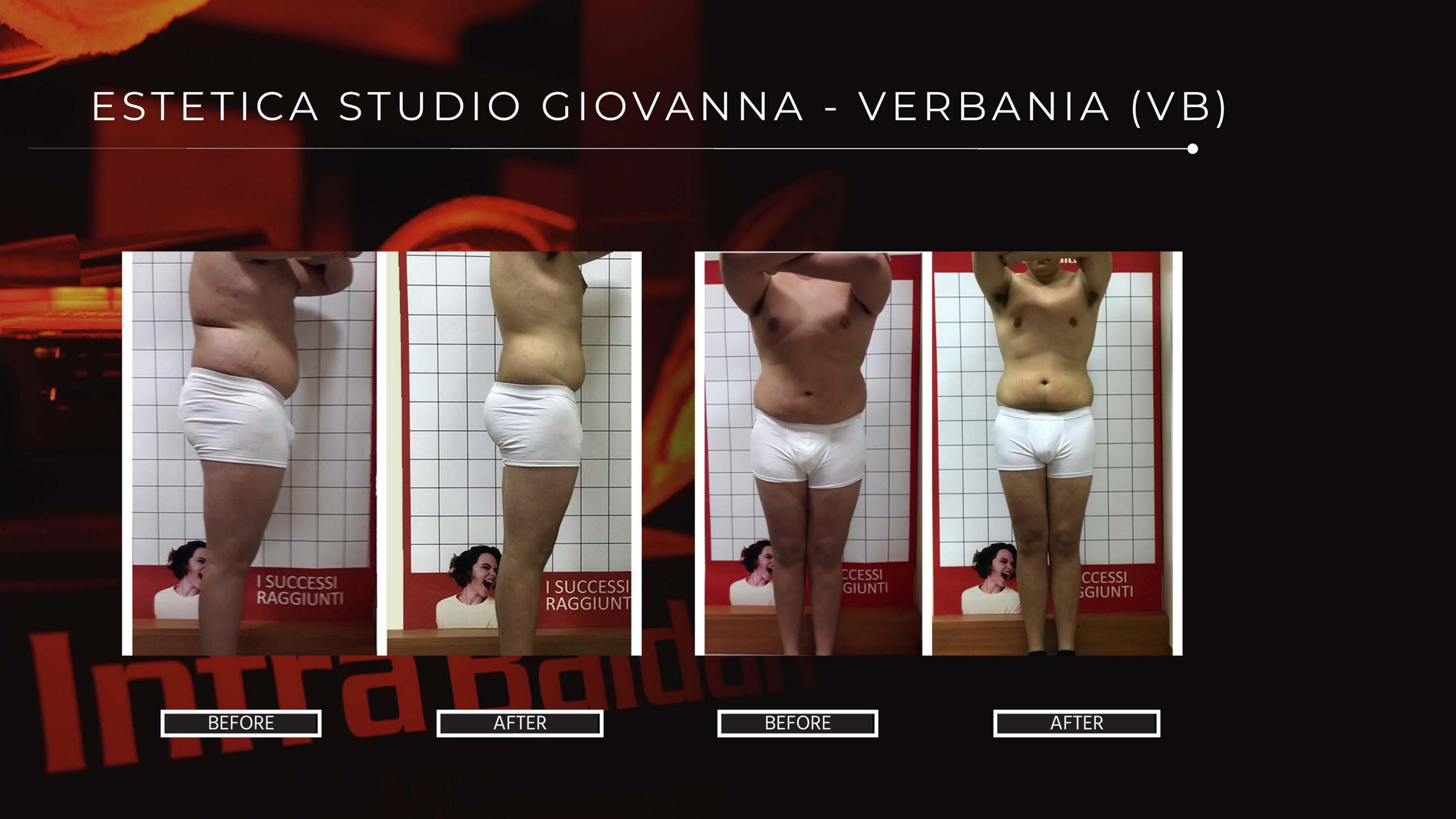 Client body composition transformation 9